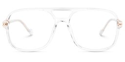 Nyawa Clear Aviator Glasses0