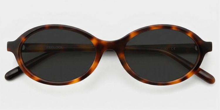 Everly Tortoise Oval Sunglasses