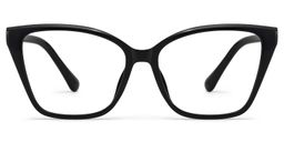 Sienna Black Butterfly Glasses0