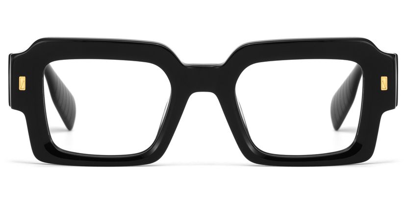 Bobbee Black Square Glasses
