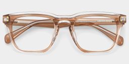 Liam Brown Rectangle Glasses2