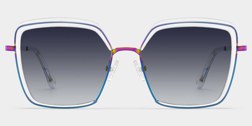 Cordaro Clear Square Sunglasses