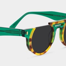 Mastin Tortoise Round Sunglasses4