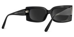 Orduno Gray Leopard Rectangle Sunglasses4