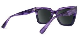Kathya Purple Square Sunglasses3