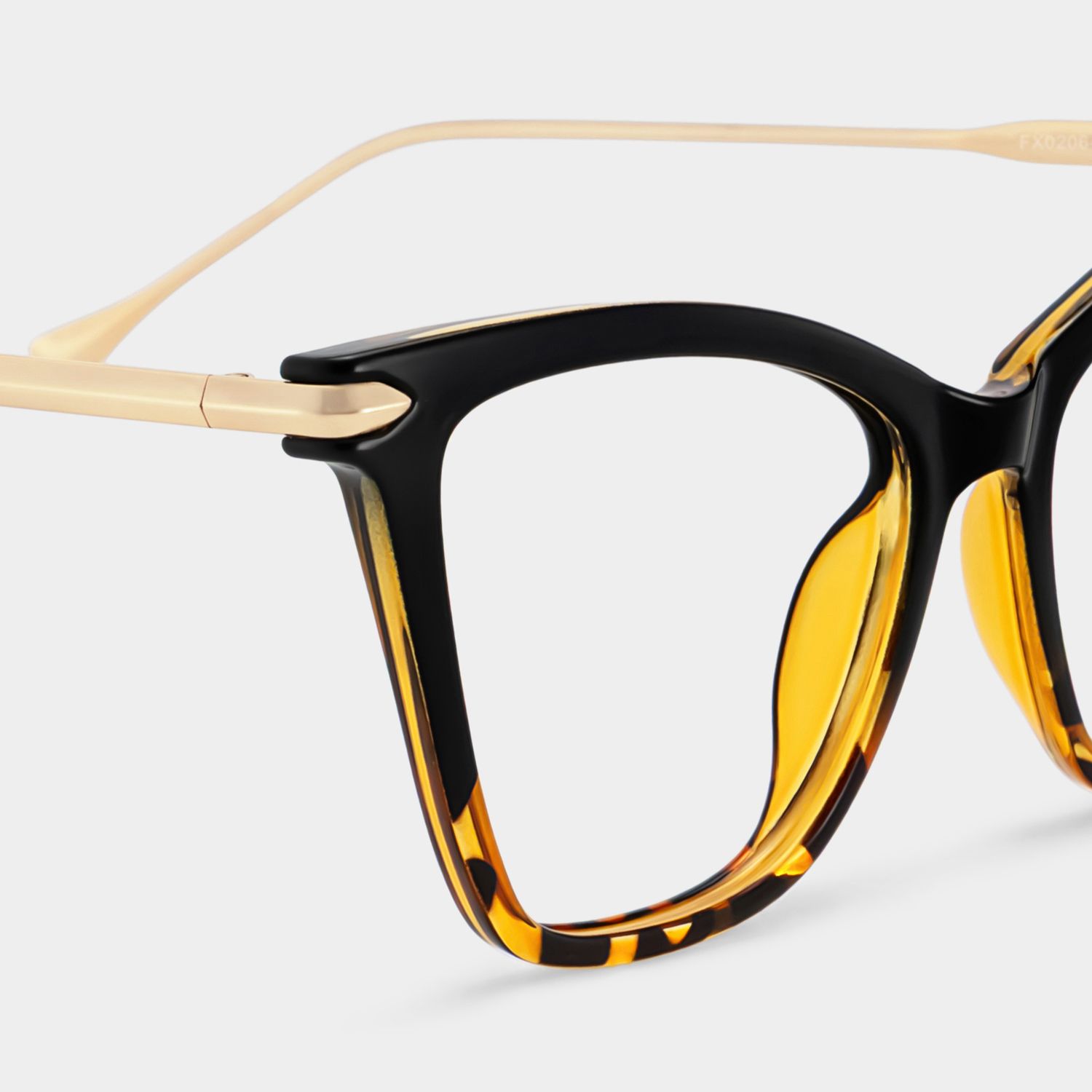 Hilary Butterfly Tortoise Frame Glasses | Zeelool Optical4