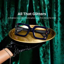 Sable Black Square Glasses0