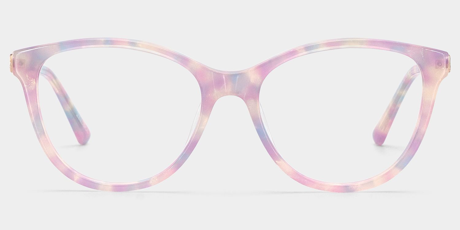 Eli Purple Cat Eye Gradient Eyeglass Frames for Ladies | ZEELOOL0