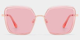 Cordaro Pink Square Sunglasses0