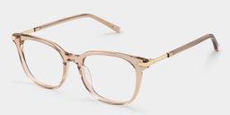 Vilmarie Beige Square Glasses3
