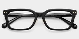 Remy Black Rectangle Glasses2