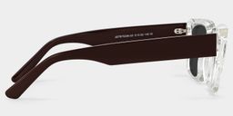 Garza Clear Rectangle Sunglasses3
