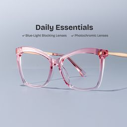 Isaebella Pink Butterfly Glasses0