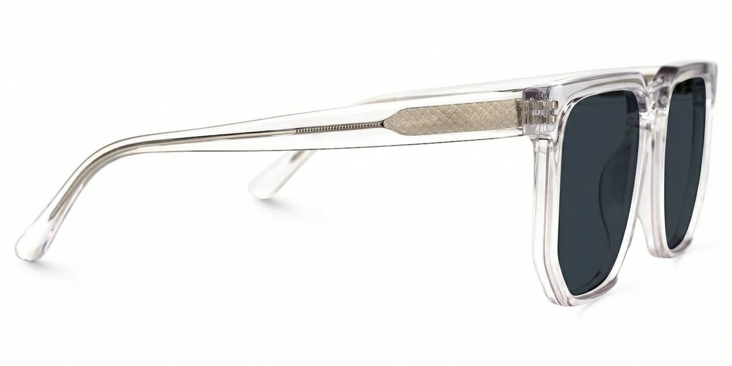 Matherne Square Clear Prescription Sunglasses | ZEELOOL2