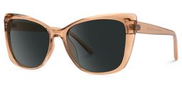 Farris Brown Cat eye Sunglasses1