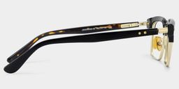 Landon Gold Browline Glasses4