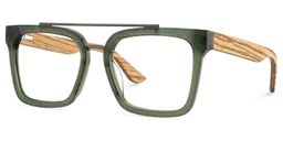 Pascal Green Aviator Glasses3