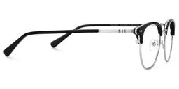 Geno Black Browline Glasses2