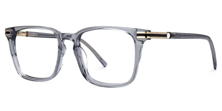 Kornelia Gray Square Glasses