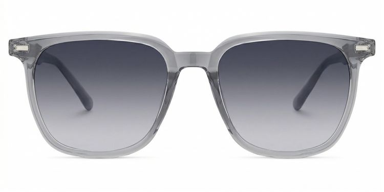 Eliza Grey Square Sunglasses
