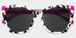 Kira Pattern Butterfly Sunglasses1