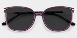 Rodz Purple Square Sunglasses1