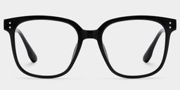 Oglesby Black Square Glasses1