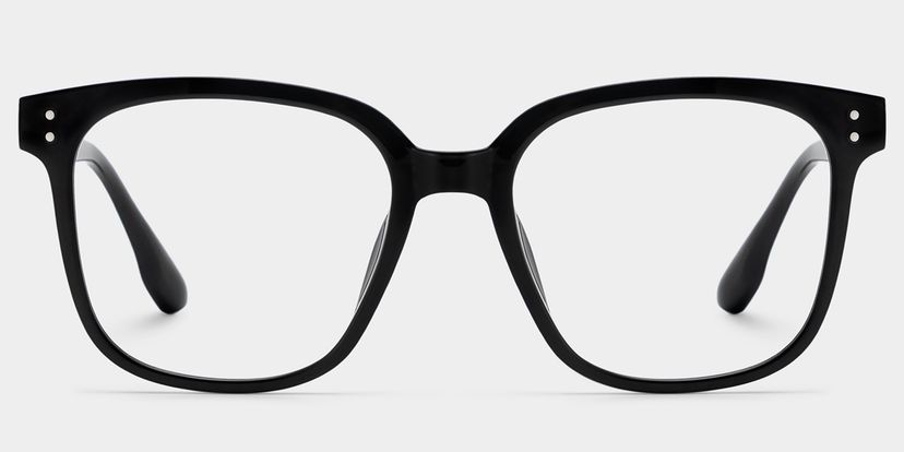 Oglesby Black Square Glasses