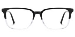 Barnhill Black-Clear Square Glasses0
