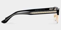 Eden Black Browline Glasses4