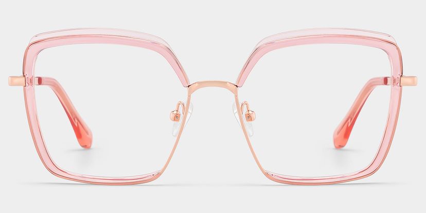 Cordaro Pink Square Glasses