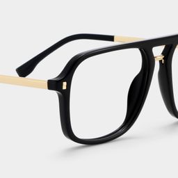 Kilworth Black Aviator Glasses5
