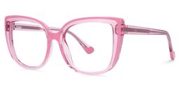 Fenn Pink Cat eye Glasses2