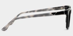 Travis Black Rectangle Sunglasses3