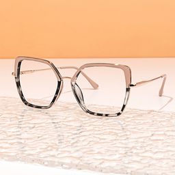 Keller Two-Tone Geometric Glasses4