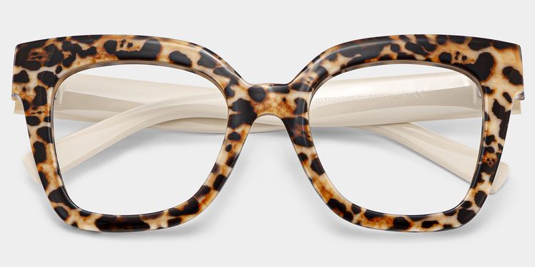Malcolm Havana Square Glasses