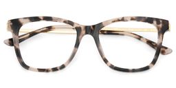 Vibert Tortoise Rectangle Glasses1