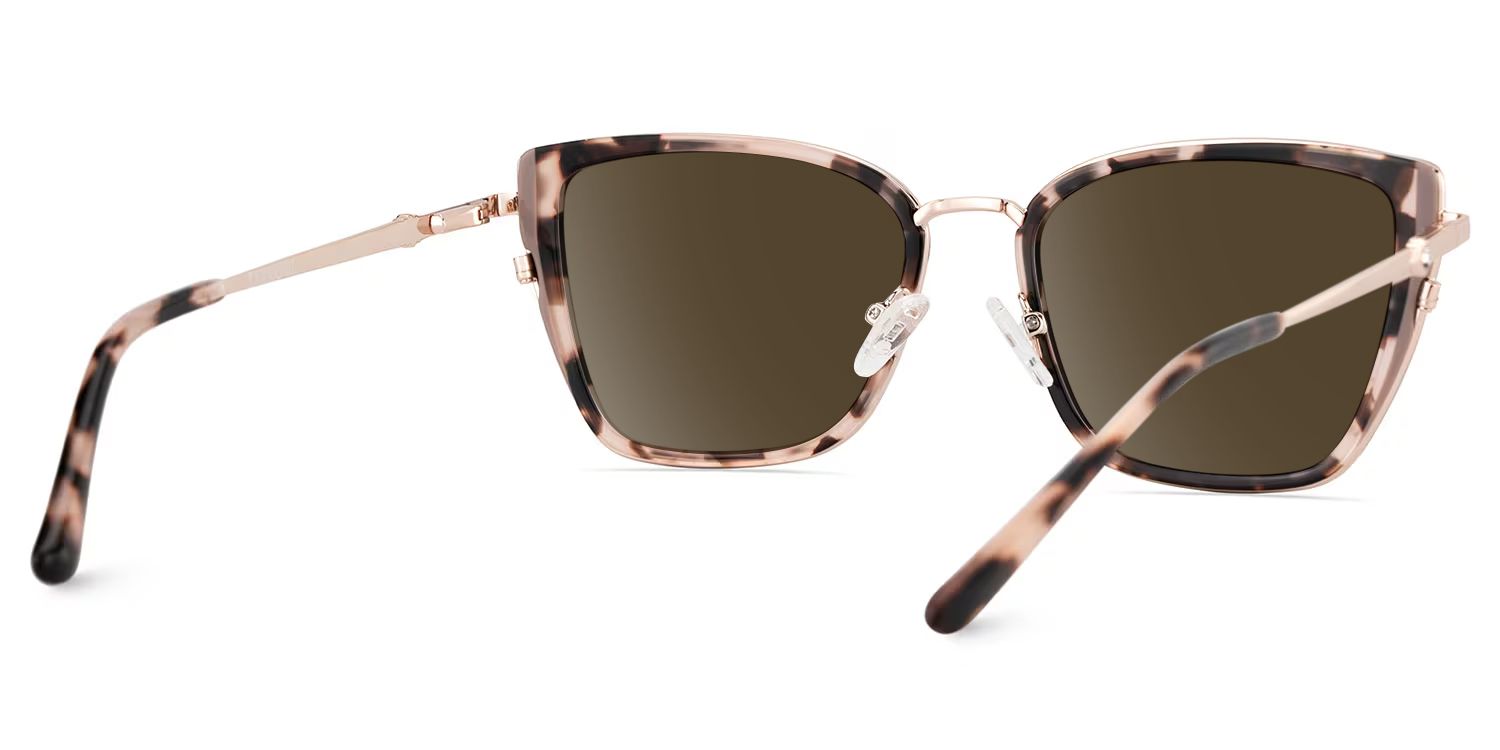 Juniper Rectangle Tortoise Prescription Sunglasses | ZEELOOL4
