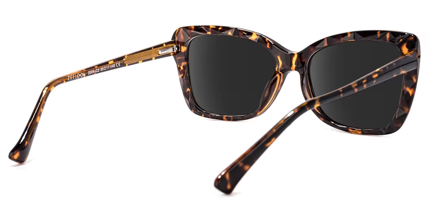 Edna Tr90 Yellow-Tortoise Frame Sunglasses | ZEELOOL3