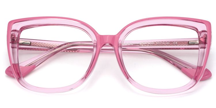 Fenn Pink Cat eye Glasses