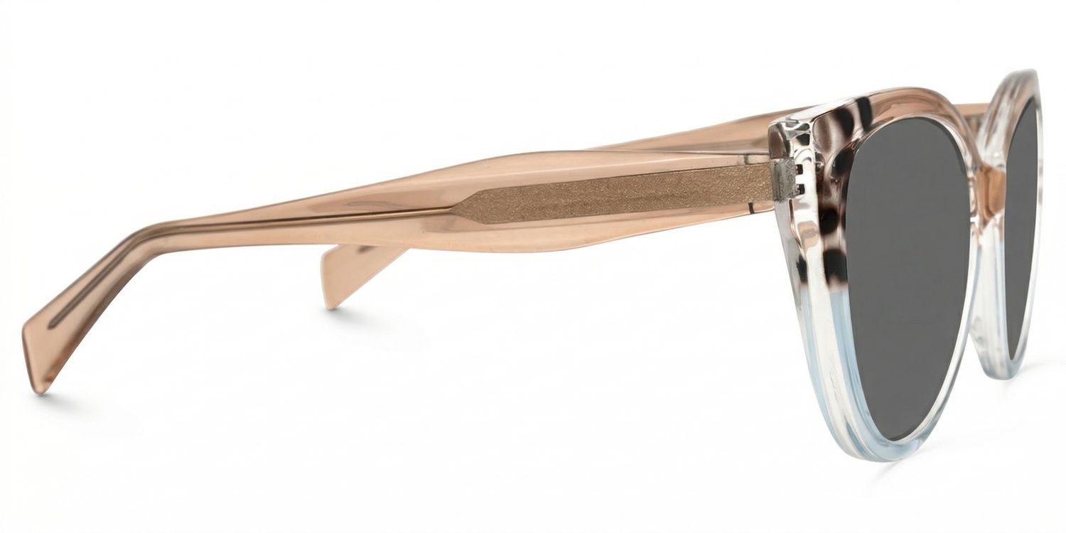 Narine Cat Eye Multicolor Frame Sunglasses Online Sale | ZEELOOL2
