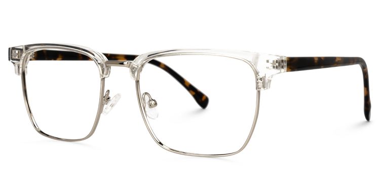Braidsby Clear Browline Glasses