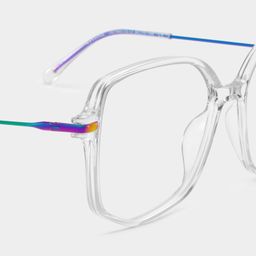 Payton Iridescent Geometric Glasses4