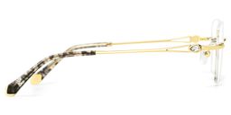 Seth Gold Rectangle Glasses6