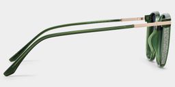 Rodz Dark-Green Square Sunglasses3