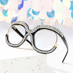 Veasley Multicolor Square Glasses4