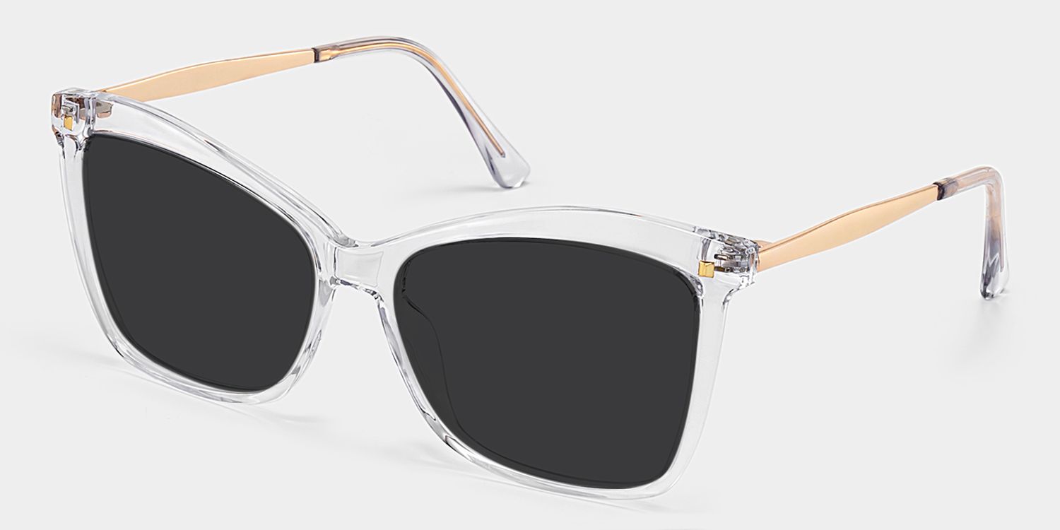 Isaebella Clear Butterfly Polarized Sunglasses for Driving | ZEELOOL2