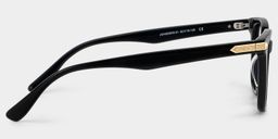 Thomas Black Rectangle Glasses4