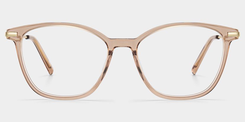 Jessica Beige Cat eye Glasses