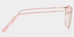 Rodz Flesh-Pink Square Glasses3